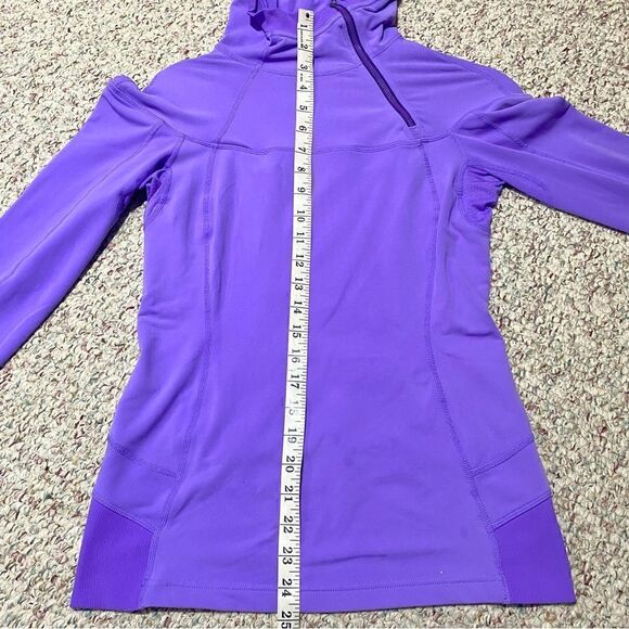 Lululemon Quarter Zip Vented Athletic Sweater Womens Size XS - Picture 4 of 8